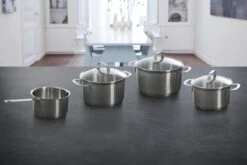 BK Bistro Pannenset - 4-delig - RVS - Glazen Deksel - Inductie -Keukengerei Winkel 1200x800 15