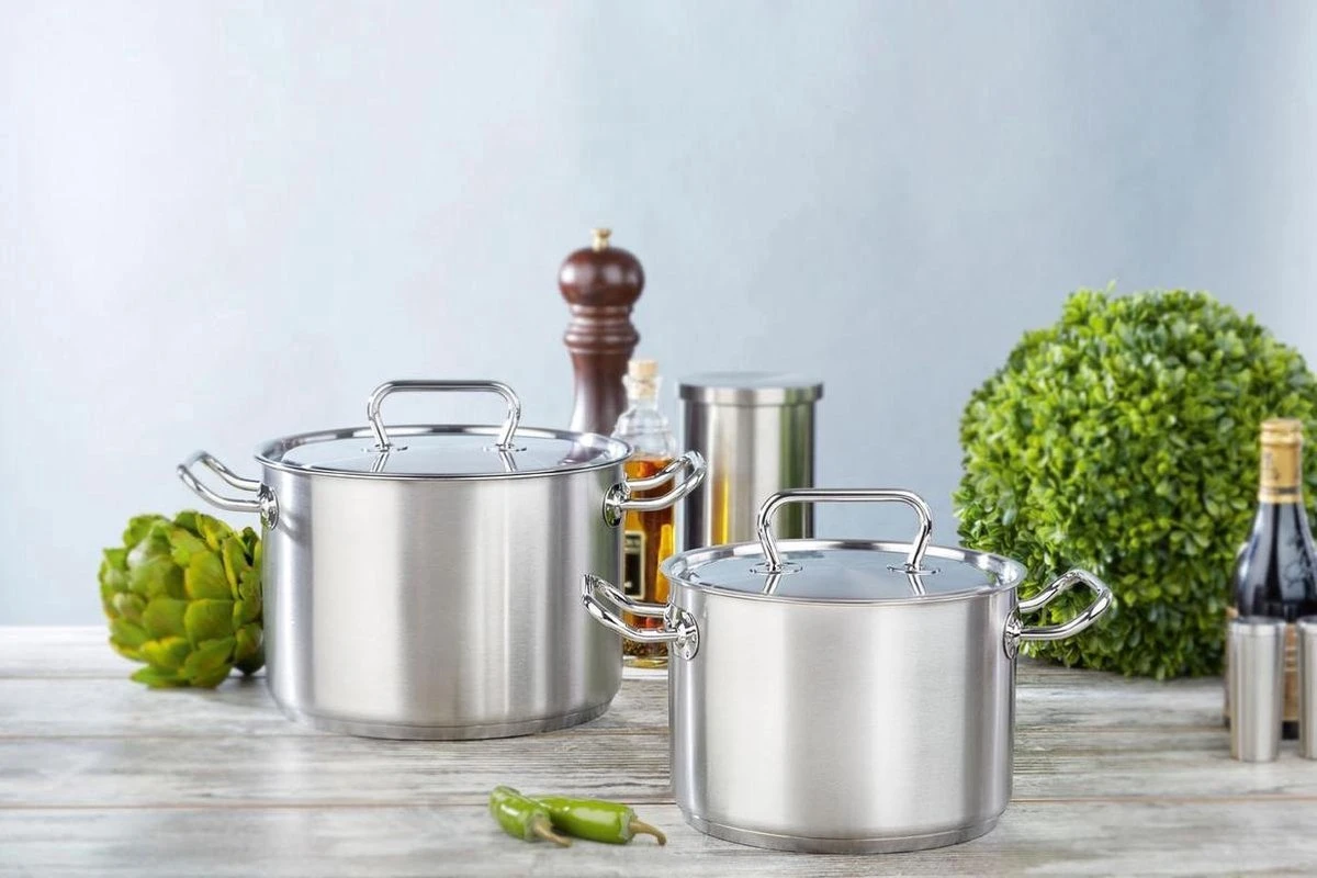 Demeyere Classic Pannenset - 5 Delig - RVS 4 Demeyere Classic Pannenset - 5 Delig - RVS - Afbeelding 2