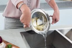 BK Q-linair Master Glas Pannenset - 5-delig - Glazen Deksel - Veilig Afgietsysteem - Inductie -Keukengerei Winkel 1200x800 22