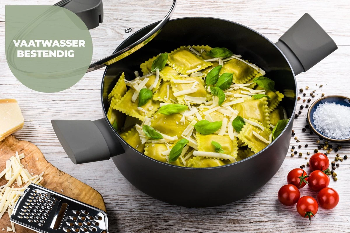 ISENVI Avon Chef Deluxe Pannenset 7 Delig - Ergo Grepen 8 ISENVI Avon Chef Deluxe Pannenset 7 Delig - Ergo Grepen - Afbeelding 6