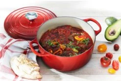 Le Creuset Signature Braadpan - 4,2 L - 24 Cm - Kersenrood -Keukengerei Winkel 1200x800 272