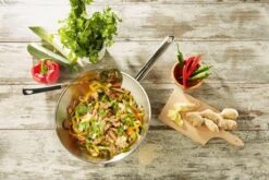 Demeyere Wok - Ø 30 Cm - Vlakke Bodem 15 Demeyere Wok - Ø 30 Cm - Vlakke Bodem -Keukengerei Winkel 1200x800 50