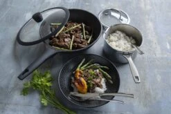 Sola Wokpan Fair Cooking - Ø 30 Cm - Zwart/wit - Aluminium - Antiaanbaklaag -Keukengerei Winkel 1200x800 54