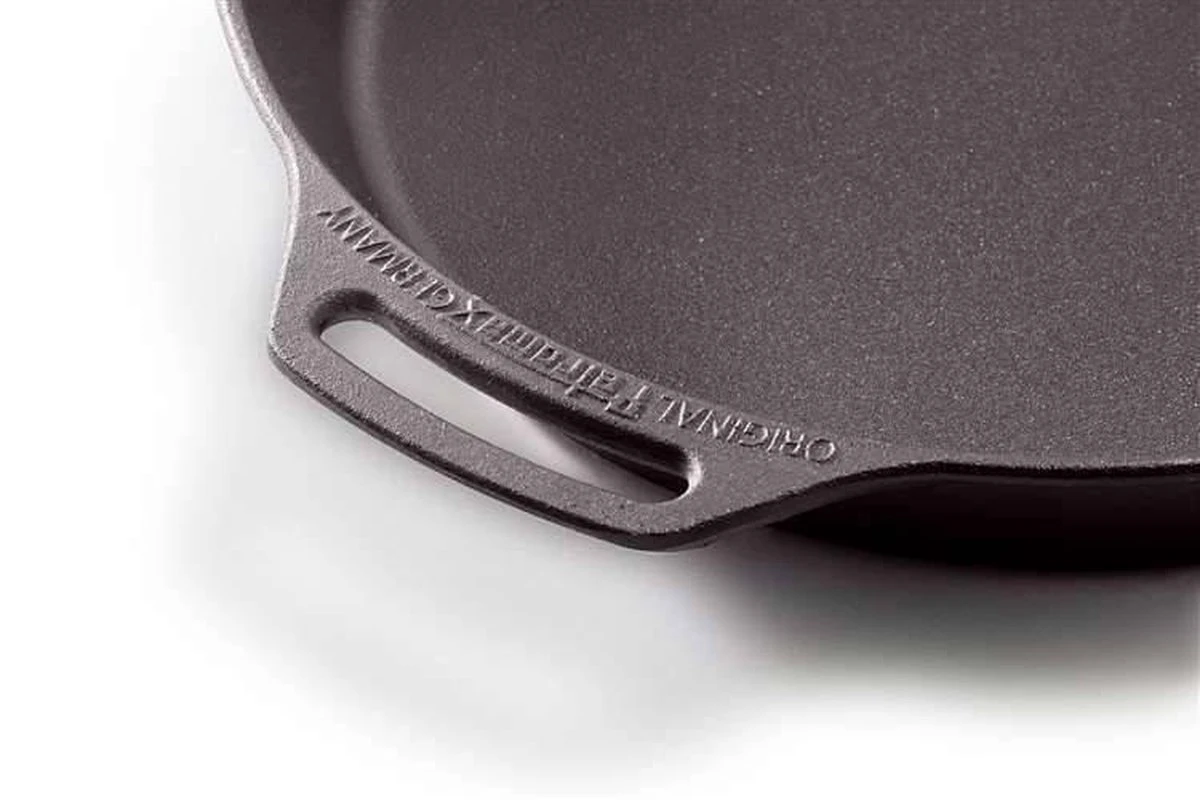 Petromax Fp30-t, Skillet, 28 Cm, Pan Met Steel, Gietijzer, Zwart 7 Petromax Fp30-t, Skillet, 28 Cm, Pan Met Steel, Gietijzer, Zwart - Afbeelding 5
