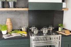 Sola Pannenset Diamond - 4 Delig - Ø 16,16,18,20 Cm - Zilver - RVS - Sandwichbodem -Keukengerei Winkel 1200x801 3