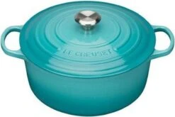 Le Creuset Braadpan Signature Caribbean Blue - ø 20 Cm / 2.4 Liter 11 Le Creuset Braadpan Signature Caribbean Blue - ø 20 Cm / 2.4 Liter -Keukengerei Winkel 1200x804 4
