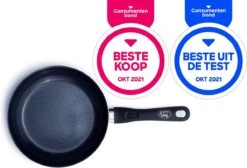 GreenChef Diamond Koekenpannenset Ø 20cm + Ø 28cm - Zwart - Inductie - PFAS-vrij 19 GreenChef Diamond Koekenpannenset Ø 20cm + Ø 28cm - Zwart - Inductie - PFAS-vrij -Keukengerei Winkel 1200x816 4