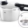 Fissler Vitavit Premium 2022 - Snelkookpan - 6 Liter - Met Stoominzet -Keukengerei Winkel 1200x837 3