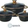Cheffinger Luxe Braadpannen Set - Rose Gold Line - 6 Delig - Inclusief Deksel - Inductie - 20, 24 & 28CM -Keukengerei Winkel 1200x851 3