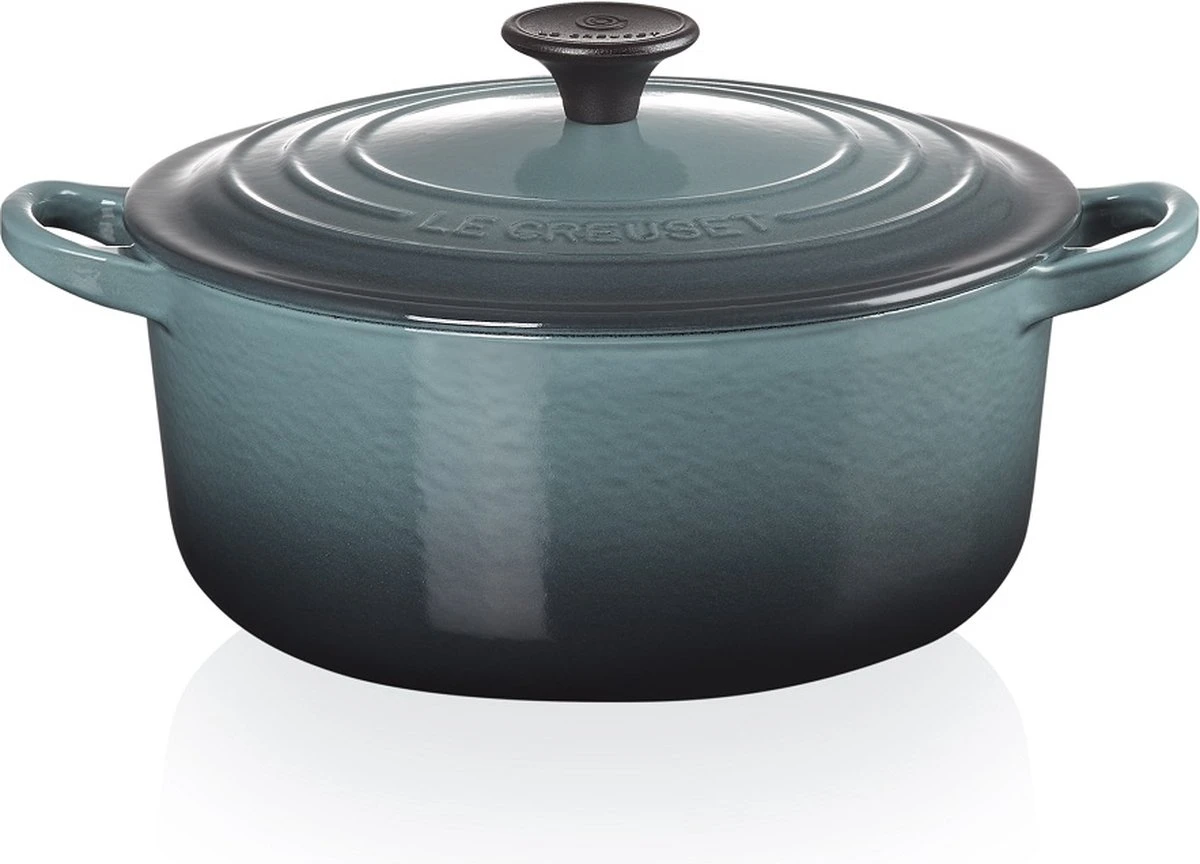 Le Creuset Braadpan Signature Ocean ø 26 Cm / 5.3 Liter 4 Le Creuset Braadpan Signature Ocean ø 26 Cm / 5.3 Liter - Afbeelding 2