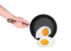 Nuovva Koperen Koekenpan - Keramische Antikleeflaag – Houten Handvat Koekenpan - Ø 24 Cm Inductie - PTFE-vrij -Keukengerei Winkel 1200x870 5