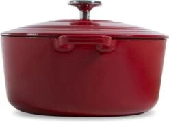 BK Bourgogne Braadpan Ø 28 Cm - Rood - Gietijzer - Inductie -Keukengerei Winkel 1200x872 7