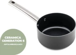 ISENVI Murray Keramische Sauspan 16 CM - RVS Greep -Keukengerei Winkel 1200x873 2