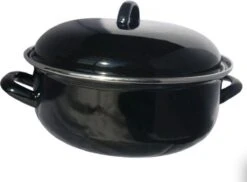 CasaLupo Emaille Braadpan Cooking - ø 26 Cm / 5 Liter 14 CasaLupo Emaille Braadpan Cooking - ø 26 Cm / 5 Liter -Keukengerei Winkel 1200x884 4