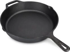 Navaris Gietijzeren Koekenpan - Braadpan Van Gietijzer - Ronde Skillet - Geschikt Voor Alle Warmtebronnen - Ø 30 Cm - Ovenbestendig Tot 260 Graden -Keukengerei Winkel 1200x888 1
