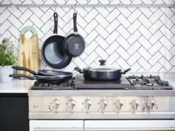 GreenChef Diamond Koekenpannenset Ø 20cm + Ø 28cm - Zwart - Inductie - PFAS-vrij 27 GreenChef Diamond Koekenpannenset Ø 20cm + Ø 28cm - Zwart - Inductie - PFAS-vrij -Keukengerei Winkel 1200x899 13