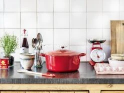 BK Bourgogne Braadpan Ø 24 Cm - Rood - Gietijzer - Inductie -Keukengerei Winkel 1200x901 9