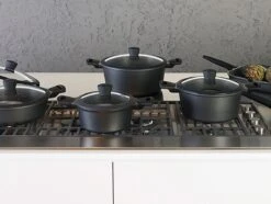 Sola Koekenpan Fair Cooking - Ø 28 Cm - Zwart/wit - Aluminium - Antiaanbaklaag 21 Sola Koekenpan Fair Cooking - Ø 28 Cm - Zwart/wit - Aluminium - Antiaanbaklaag -Keukengerei Winkel 1200x905 5