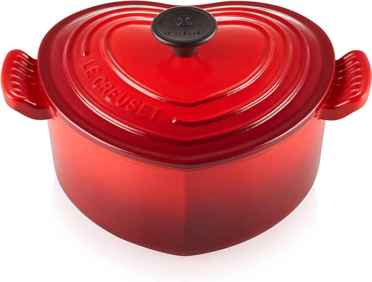 LE CREUSET - Signature - Braadpan Hart 20cm Rood