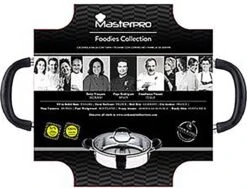 Bergner Masterpro - Serveerpan Met Deksel - 28 Cm - 3.8 L - RVS -Keukengerei Winkel 1200x912 1