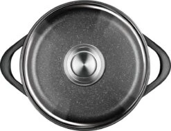 Smile 10-Delige Pannenset - Anti Aanbaklaag - Vaatwasser Bestendig - Zwart - MGK-17 -Keukengerei Winkel 1200x919 6