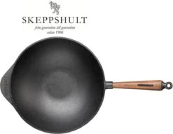 Skeppshult - Wokpan Walnoot Handgreep 32 Cm -Keukengerei Winkel 1200x926 6