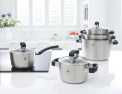 BK Conical Cool Pannenset - 5-delig - RVS - Geschikt Voor Alle Warmtebronnen -Keukengerei Winkel 1200x929 1