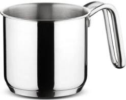 Lagostina Sfisiosa Acciaio SFIZIOSA ACCIAIO 10-delig (hoge Kookpan 22 Cm + Kookpan 18/22 Cm + Hapjespan 24 Cm + Steelpan 14 Cm + Melkpot 12 Cm + Deksels 14/18/22/24 Cm) -Keukengerei Winkel 1200x955