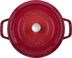 Staub - Ronde Cocotte 24 Cm - Kers -Keukengerei Winkel 1200x960 2