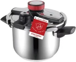 Royal Swiss Snelkookpan / Couscous Pan - 2 In 1 - 10 Liter - Ø 26 Cm - RVS - Inductie - Automatische Sluiting -Keukengerei Winkel 1200x976 12