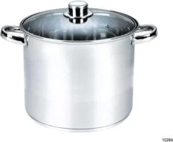 Michelino RVS Soeppan - 10 Liter - Vaatwasserbestendigd - Zilver -Keukengerei Winkel 1200x984 5