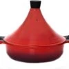 Aluminium Tajine Agadir- Geschikt Ook Voor Inductie -Rood -Keukengerei Winkel 1200x987 3