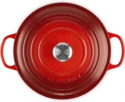 Le Creuset Braadpan Signature Kersenrood - ø 28 Cm / 6.7 Liter -Keukengerei Winkel 1200x988 3