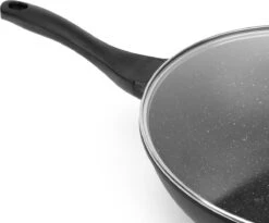 Swiss Pro+ - Marmeren Wokpan - Ø 32 Cm - Geschikt Voor Alle Warmtebronnen -Keukengerei Winkel 1200x997