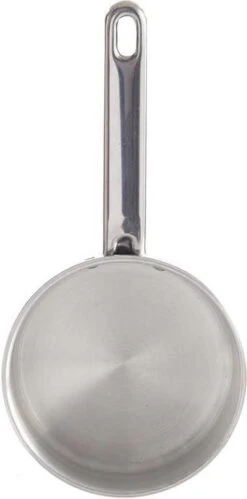 Steelpan/sauspan/juspan Zilverkleurig 26 X 14 X 8 Cm Van 0.6 Liter Aluminium - Met Handige Deksel - Kookpannen -Keukengerei Winkel 594x1200