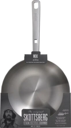 Skottsberg Wok Stainless Steel 28 Cm Roestvrijstaal 19 Skottsberg Wok Stainless Steel 28 Cm Roestvrijstaal -Keukengerei Winkel 662x1200