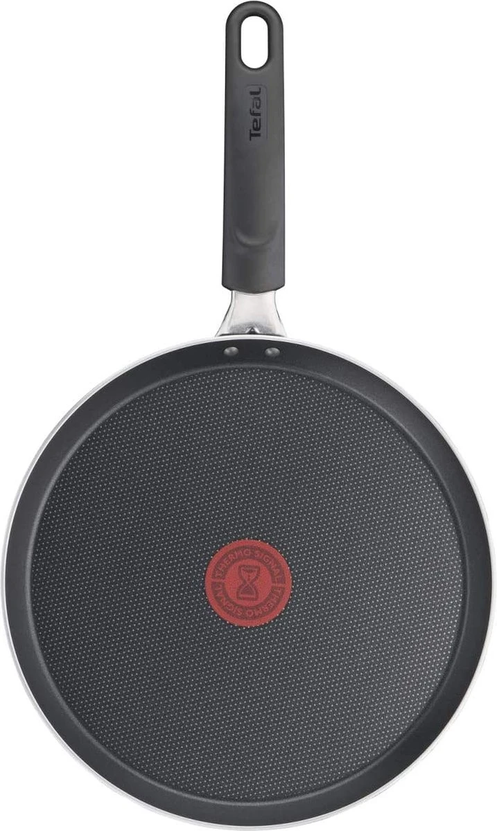 Tefal Simply Clean Pannenkoekenpan - Crêpe Pan Non-stick Coating - Pancake Pan - Titanium - Ø25 Cm - Zwart 4 Tefal Simply Clean Pannenkoekenpan - Crêpe Pan Non-stick Coating - Pancake Pan - Titanium - Ø25 Cm - Zwart - Afbeelding 2