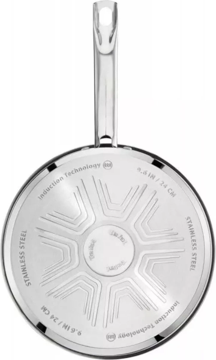 Tefal Intuition Pannenset 5-Pannen Kookset - Steelpan Ø 16 Cm, Kookpan 18/20/24 Cm, Soeppan 22 Cm - Zilver 6 Tefal Intuition Pannenset 5-Pannen Kookset - Steelpan Ø 16 Cm, Kookpan 18/20/24 Cm, Soeppan 22 Cm - Zilver - Afbeelding 4