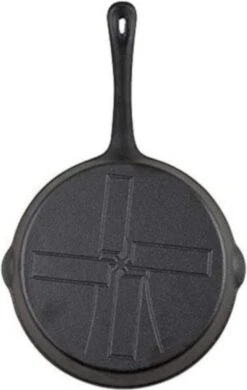The Windmill Koekenpan Skillet Maxi 26 Cm Gietijzer Zwart -Keukengerei Winkel 760x1200 1