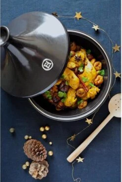 Emile Henry Tajine - Ø32 Cm - Fusain -Keukengerei Winkel 804x1200