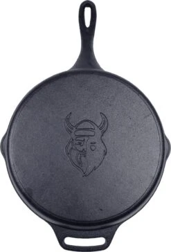 Valhal Outdoor Skillet / Koekenpan Met Steel - Gietijzer, Diameter 30cm - VH30 15 Valhal Outdoor Skillet / Koekenpan Met Steel - Gietijzer, Diameter 30cm - VH30 -Keukengerei Winkel 814x1200