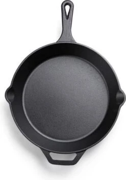 Koock Amsterdam® Skillet Gietijzer - Koekenpan - Geschikt Voor Alle Warmtebronnen Incl. BBQ En Inductie -Keukengerei Winkel 842x1200