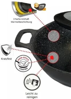 Chefflinger Wokpan - Antiaanbak - 32cm 10 Chefflinger Wokpan - Antiaanbak - 32cm -Keukengerei Winkel 856x1200