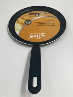 Zwarte Crêpe Pan 26 Centimeter Aluminium Inductiepan - Zwarte Pannenkoekenpan - Pan Met Steel -Keukengerei Winkel 900x1200 8