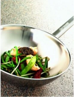 Demeyere Wok - Ø 30 Cm - Vlakke Bodem 16 Demeyere Wok - Ø 30 Cm - Vlakke Bodem -Keukengerei Winkel 925x1200