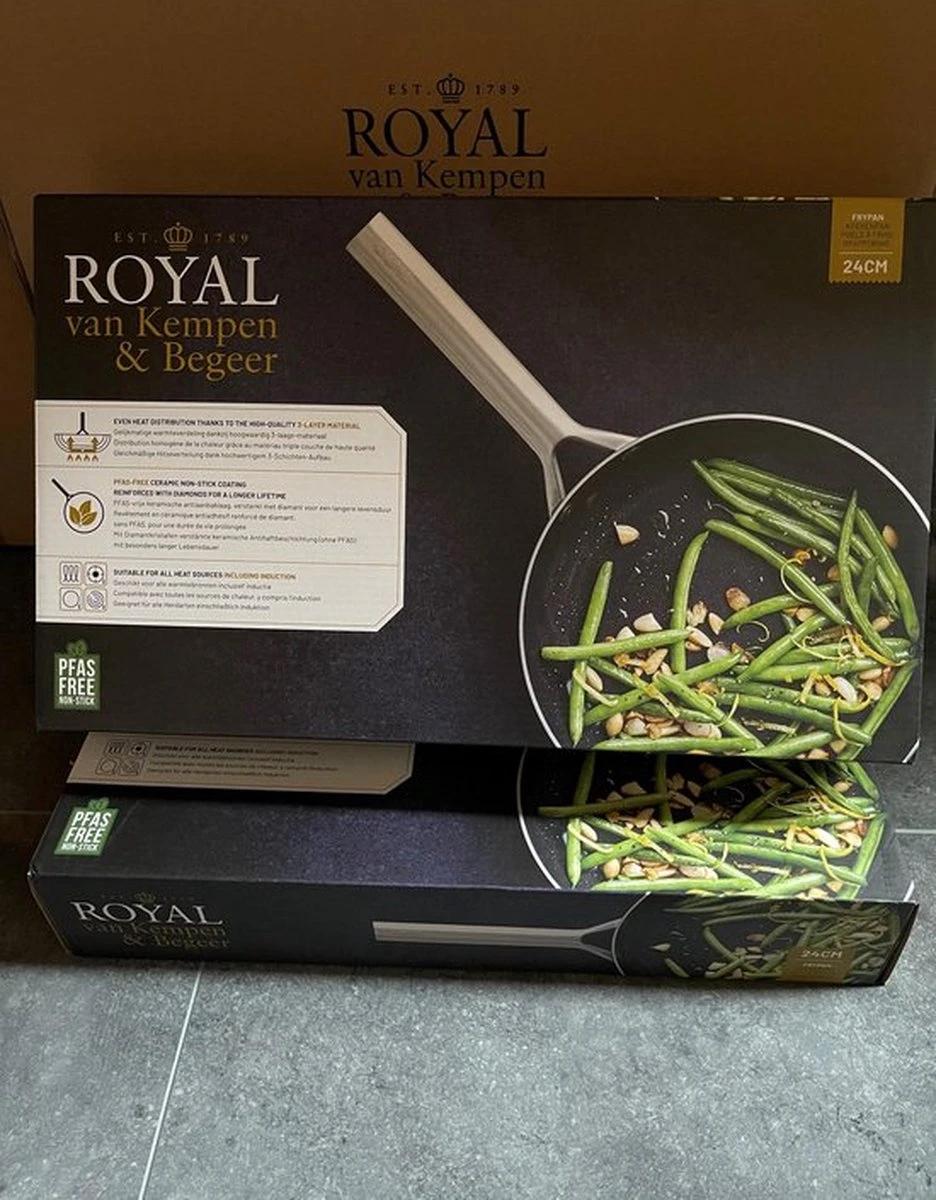 Royal Van Kempen En Begeer - Koekenpan - 24 Cm 3 Royal Van Kempen En Begeer - Koekenpan - 24 Cm
