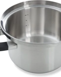 BK Flow Cool Pannenset - 4-delig – RVS Deksels - Veilig Afgietsysteem - Geschikt Voor Alle Warmtebronnen -Keukengerei Winkel 952x1200